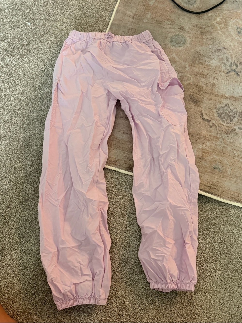 art class Lilac Elastic Waist Pull-On cargo pants